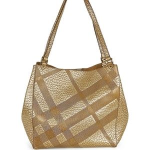 Burberry Canterbury Elephant Embossed Tote Bag